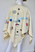 Load image into Gallery viewer, American vintage wool boy scout poncho
