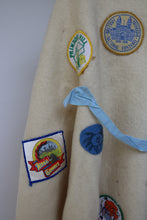 Load image into Gallery viewer, American vintage wool boy scout poncho
