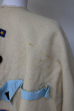 Load image into Gallery viewer, American vintage wool boy scout poncho
