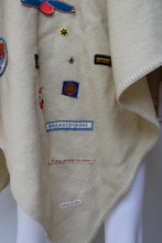 Load image into Gallery viewer, American vintage wool boy scout poncho
