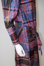 Load image into Gallery viewer, Vintage metallic dress
